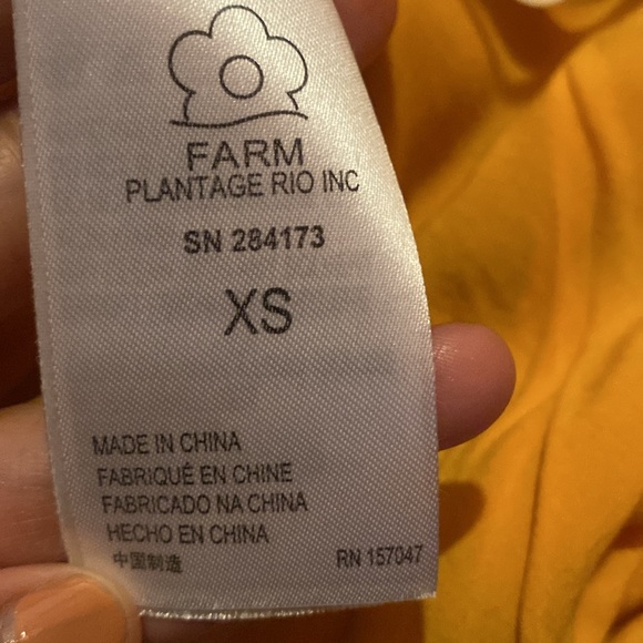 Farm Rio Colorful Banana Print Wrap Midi Skirt - Picture 8 of 11